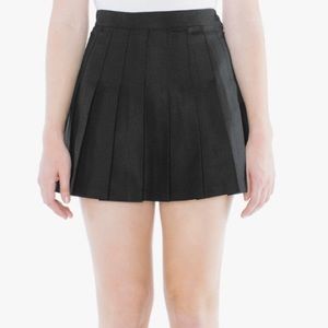 AMERICAN APPAREL BLACK CHEER SKIRT